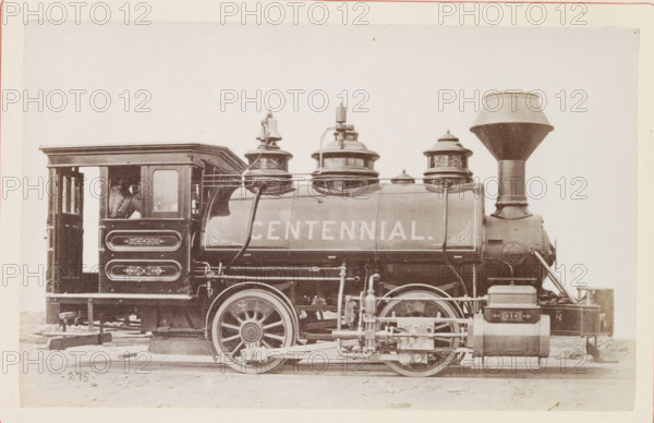 American steam locomotive, photograph, page, number: '275', United States of America, c. 1871 - in