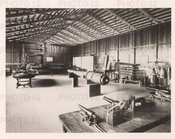Torpedo model room, photograph, page, photographer: Edward H. Hart, United States Naval Academy,