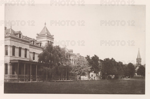Porter Row, photograph, page, photographer: Edward H. Hart, United States Naval Academy, cliché