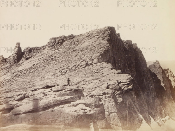 View of summit of Mount Hoffmann in the Yosemite Valley, Summit of Mt. Hoffmann, photograph, page,