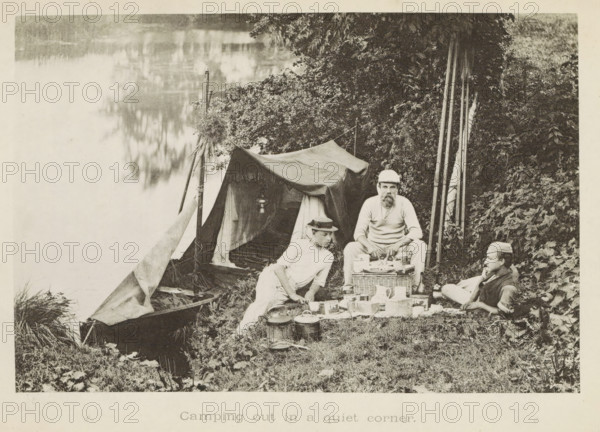 A new map of the river Thames from Thames Head to London, book, photographer: Henry W. Taunt,