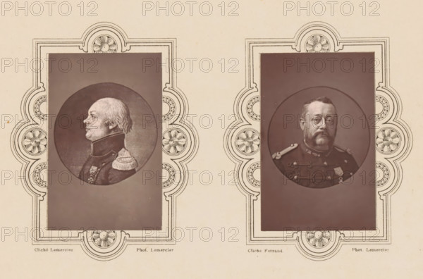 Portrait of Émile-Emmanuel Ovigneur, commander of the artillery of Lille in 1882, 1882, Ovigneur