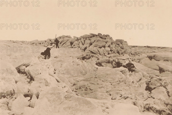 A toros. Oct 25 1882., View of a toros in the Karazee, page, photomechanical print, inscription: