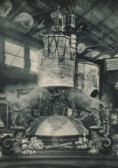 Monument to the Liebig Extract of Meat Company at the Antwerp World Exhibition in 1894, Monument de