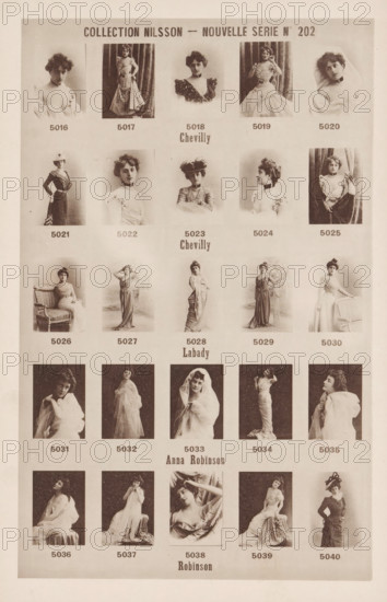 25 portraits of Chevilly, Labady and Anna Robïnson, Collection Nilsson - Nouvelle Série, page,
