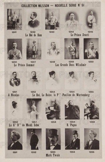 25 portraits of Chulalongkorn the Great, Princes Svasti and Sommat, Grand Duke Vladimir