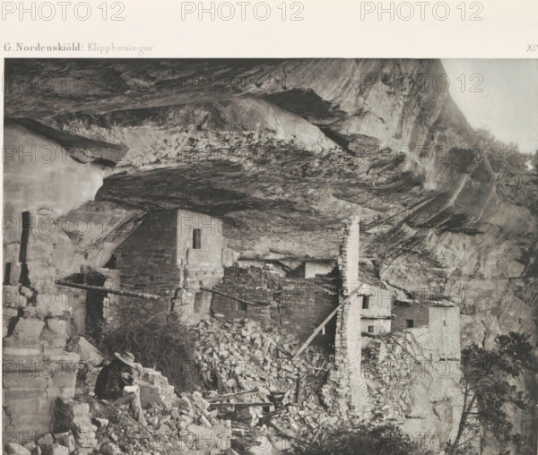 The Balcony House, Balcony House in Mesa Verde National Park, page, photomechanical print, number: