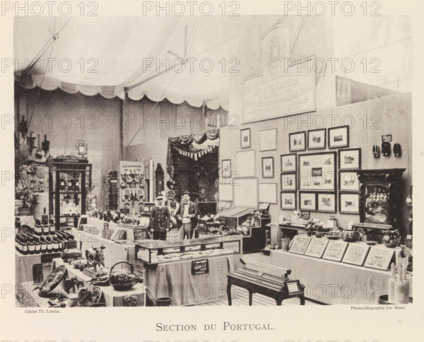 Section du Portugal, Exhibition of Portuguese objects during the world exhibition in Antwerp, page,