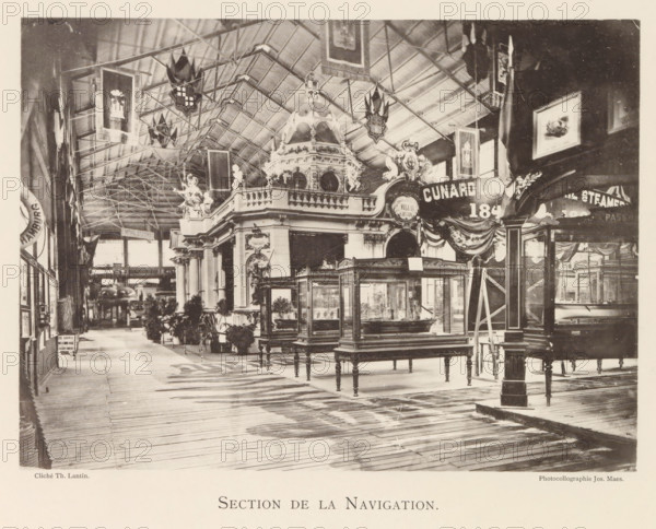 Section de la Navigation, Exhibition of ship models during the World Exhibition in Antwerp, page,