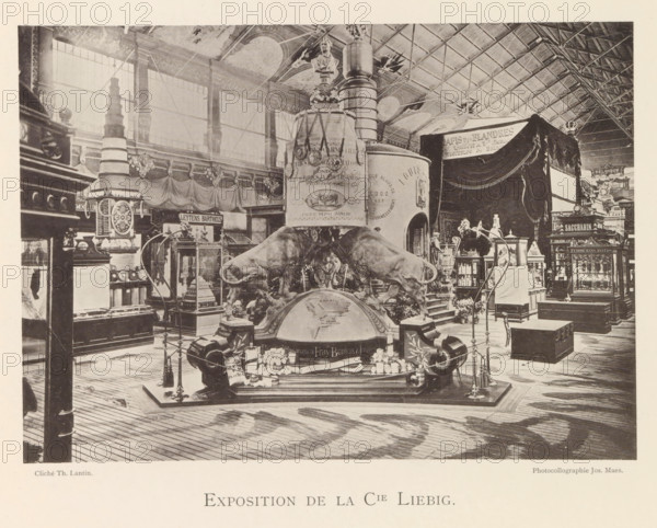 Exhibition of Liebig Meat Extracts during the World Exhibition in Antwerp, Exposition de la Cie