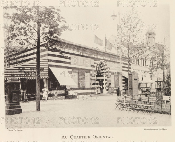At the Oriental Quarter, Exterior of the Oriental section of the World Exhibition in Antwerp, page,