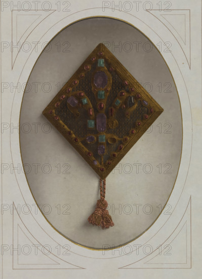 Fibula of King Louis IX of France, Fermail du manteau royal de Saint-Louis, Musée National du