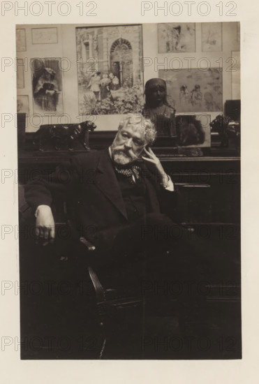 Portrait of Antonin Terme, photograph, page, c. 1880 - in or before 1885, photographer, paper,