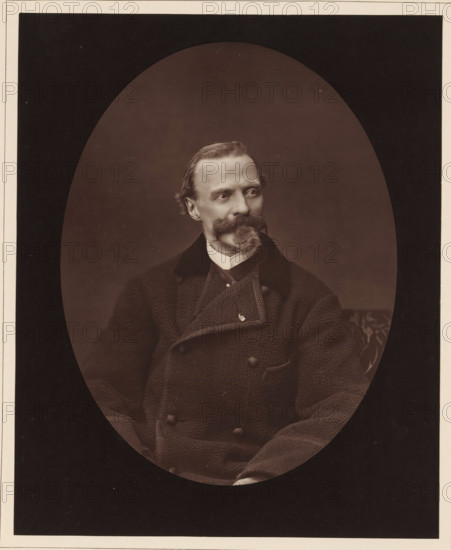 Cham. Ne a Paris, le 26 janvier 1819, mort a Paris, le 6 septembre 1879, Portrait of Charles Amédée