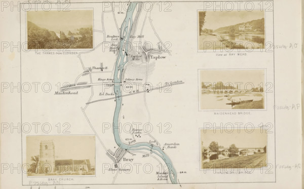 View of a bridge over the Thames in Maidenhead, Maidenhead bridge, photograph, page, photographer: