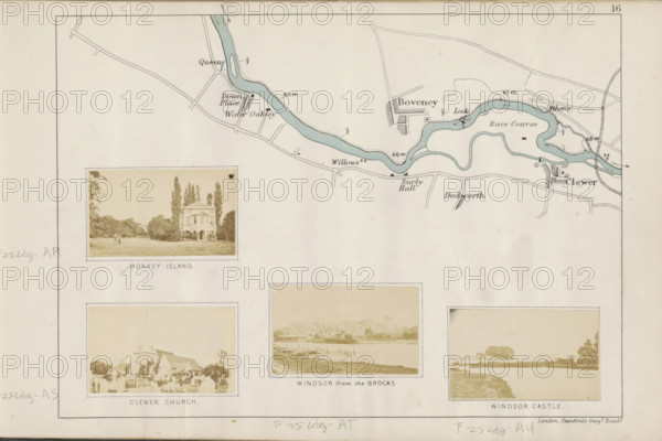 Monkey Island, View of a house on Monkey Island, photograph, page, photographer: Henry W. Taunt,