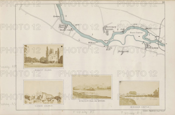 View of a church in Clewer, Clewer church, photograph, page, photographer: Henry W. Taunt, Clewer,