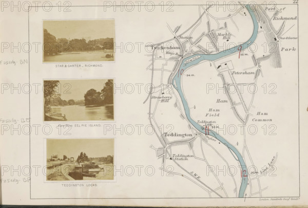 View from Eel Pie Island in the Thames, View from Eel Pie Island, photograph, page, photographer: