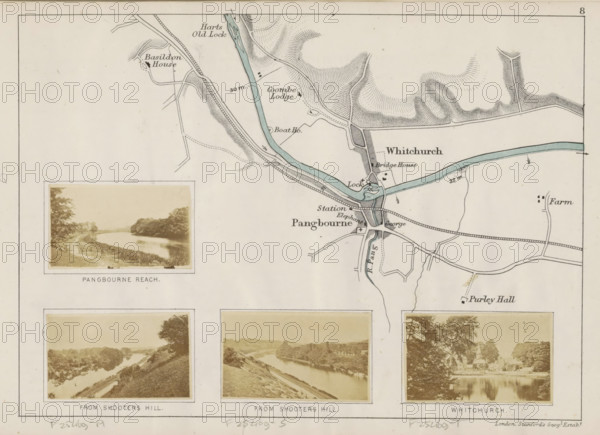 Whitchurch, View of Whitchurch, photograph, page, photographer: Henry W. Taunt, publisher: Edward
