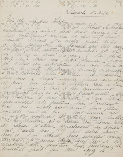 Letter to Philip Zilcken, letter, writer (clerical worker): Rose Imel, 1922-03-05, writer (clerical