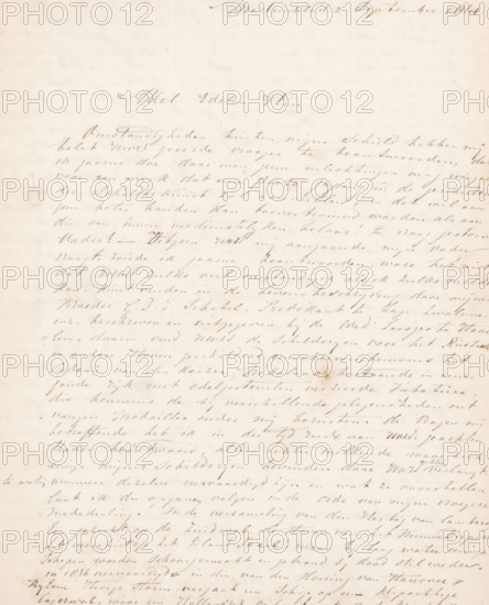Letter to Christiaan Immerzeel, letter, writer (clerical worker): Petrus Johannes Schotel,
