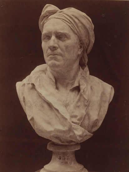 Bust of Nicolas Coustou by G. Coustou, G. Coustou Bust of Nicolas Coustou. Château de Versailles,