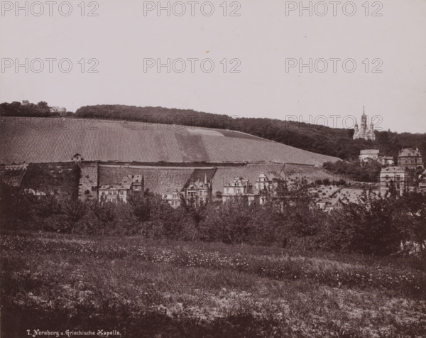 Greek Chapel', Russian Orthodox Church on Mount Nero, Wiesbaden, Germany, photograph, Erroneously