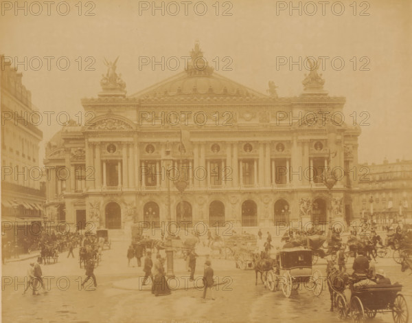Opéra, Paris, photograph, Paris., inscription: '139 Paris, l'Opéra.', check stamp: 'Photographie