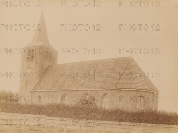 Former Reformed Church in Oosterwierum, photograph, annotation: 'Oosterwierum (Frieschland), NH