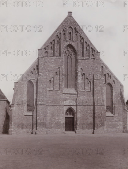 Broerekerk in Bolsward, photograph, annotation: 'Bolsward', annotation: 'Broerekerk, in Bolsward',