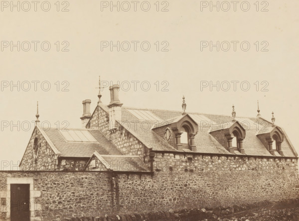 View of country house in England, photograph, England, c. 1875 - c. 1885, photographer, pasteboard,