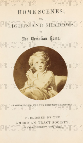 Speak Lord, for thy servant heareth', photograph, reproduction, page, after painting by anonymous,
