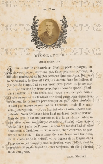 Le trouvère No 26, book, 1886-08, paper, printing, wood engraving, albumen print, height 251 mm x