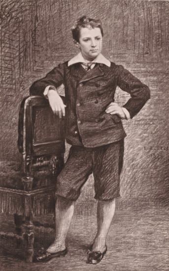 Boetzel, Portrait of Ernest-Philippe Boetzel, page, photomechanical print, photographer: anonymous,