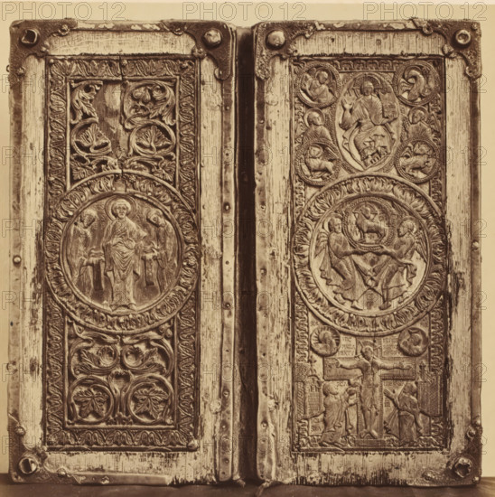 Ivory diptych with depictions from the New Testament, from the Cathedral of Our Lady in Tournai,