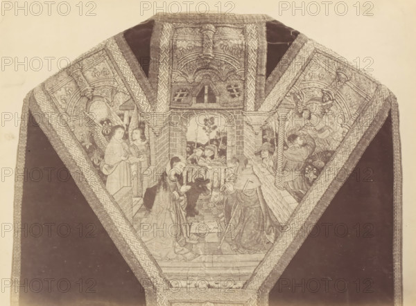 Chasuble from a church in Lier, displayed at an exhibition on religious objects from the Middle