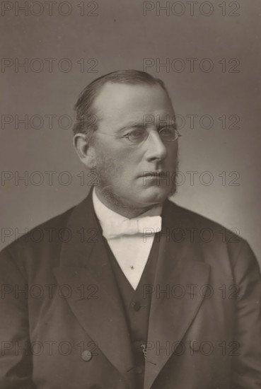 Portrait of Edmond Warre, The Rev. Dr. Warre, page, photomechanical print, inscription: '57 & 61,