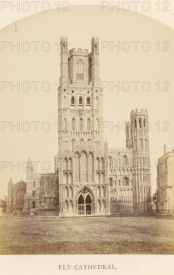 Ely Cathedral, photograph, page, Ely, c. 1858 - in or before 1869, photographer, Cambridgeshire,