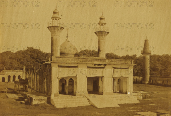 View of the Karbala Talkatora in Lucknow, Kurballa Talkatora, photograph, page, number: '50',