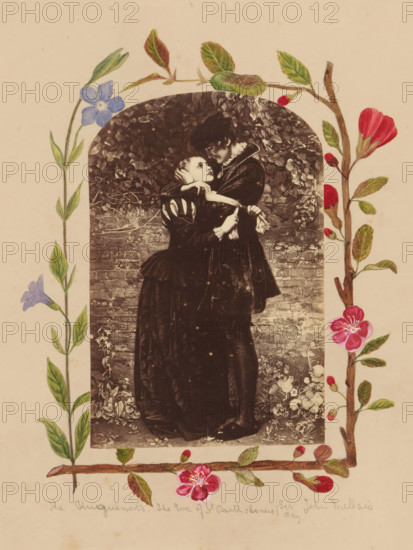 Photo reproduction of A Huguenot, on St. Bartholomew's Day, Refusing to Shield Himself from Danger