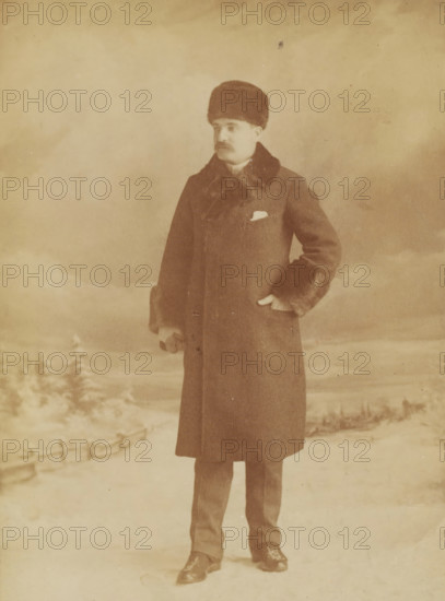 Portrait of Mr. Birks, cabinet photograph, photographer: William Notman, 1880 - 1895, paper,