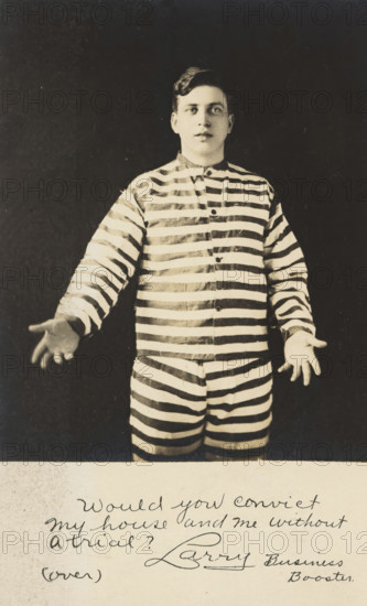 Advertisement for Kahn Bros, Louisville, picture postcard, inscription, United States of America, c