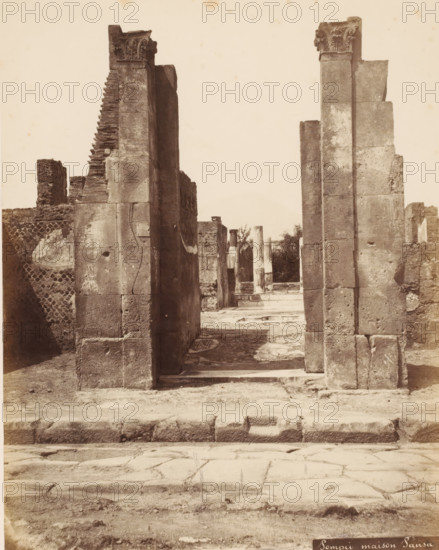 Remains of the Casa di Pansa in Pompeii, Italy, Pompei maison Pansa, photograph, number: '10',