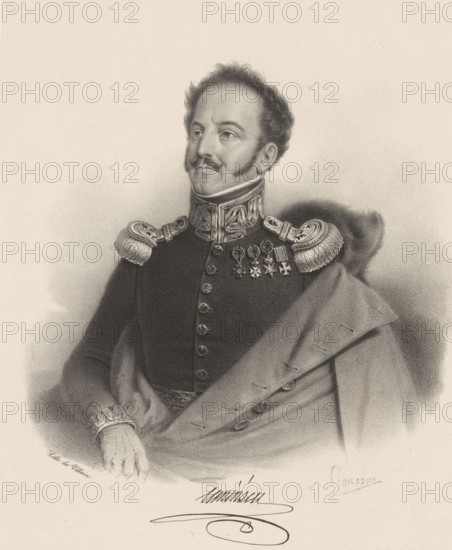 Portrait of Jan Nepomucen Uminski, Uminski, print, printmaker: Pierre Roch Vigneron, printer