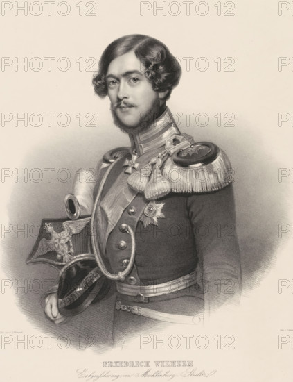 Friedrich Wilhelm, Erbgrossherzog von Mecklenburg-Strelitz, Portrait of Frederick William, Grand