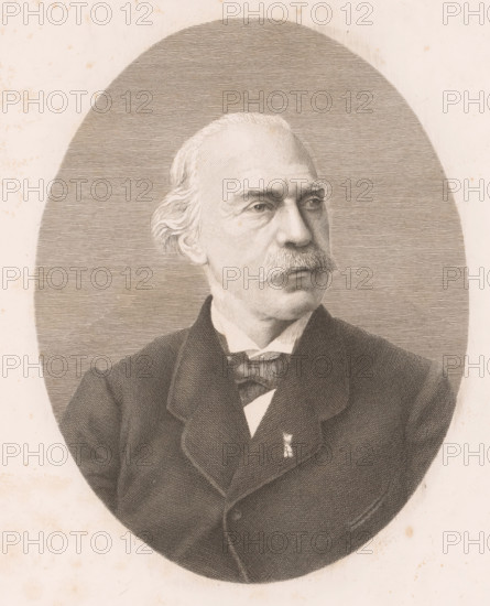 Portrait of an unknown man, possibly Boulez, print, annotation: '1er état', printmaker: Auguste