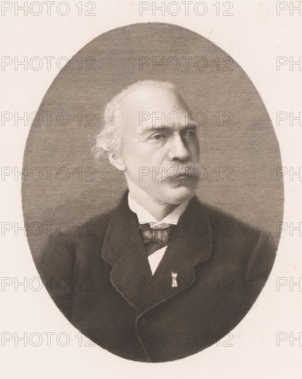 Portrait of an unknown man, possibly Boulez, print, annotation: '3rd State', printmaker: Auguste