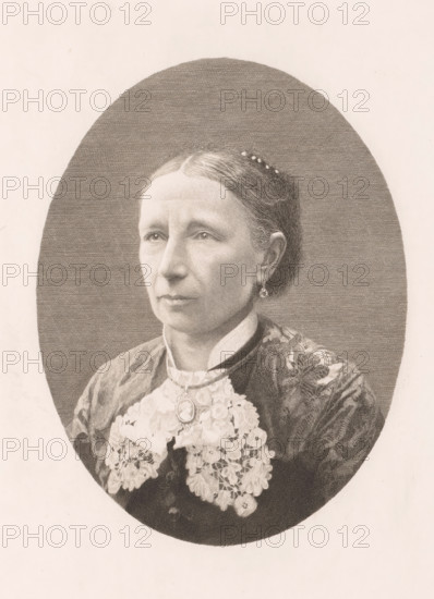 Portrait of an unknown woman, possibly Mrs. Boulez, print, annotation: '3rd state', printmaker: