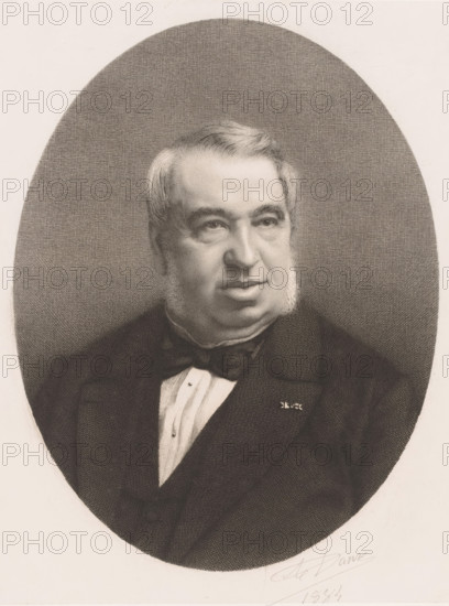 Portrait of an unknown man, print, printmaker: Auguste Danse (signed by artist), 1884, paper, chine