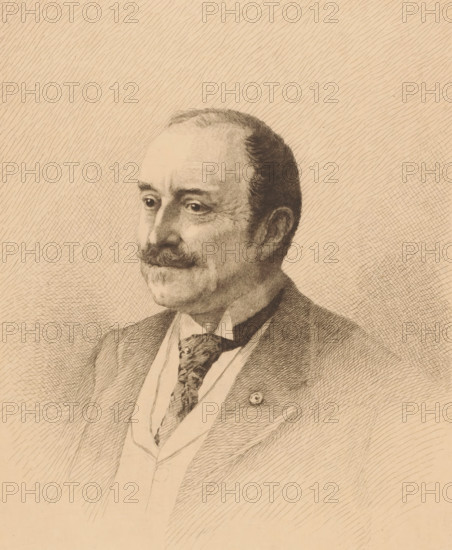 Portrait of an unknown man, Monsieur Laporte, print, annotation: '2me état 2 epreuves', printmaker: